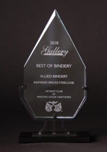 2018 Best of Bindery Detroit Club of Printing House Craftsmen