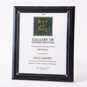 2018 Gallery of Superb Printing Gold Award - Manitou