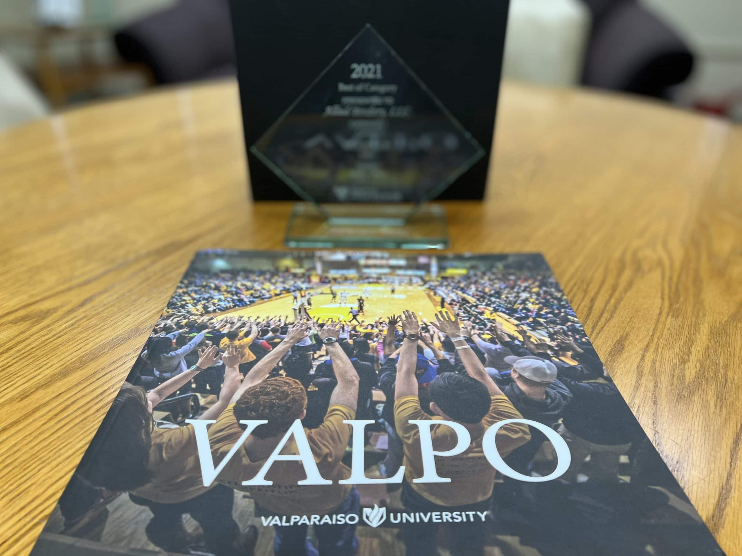 2021 Graphic Media Alliance Best of Vendors Category Award: Valpo
